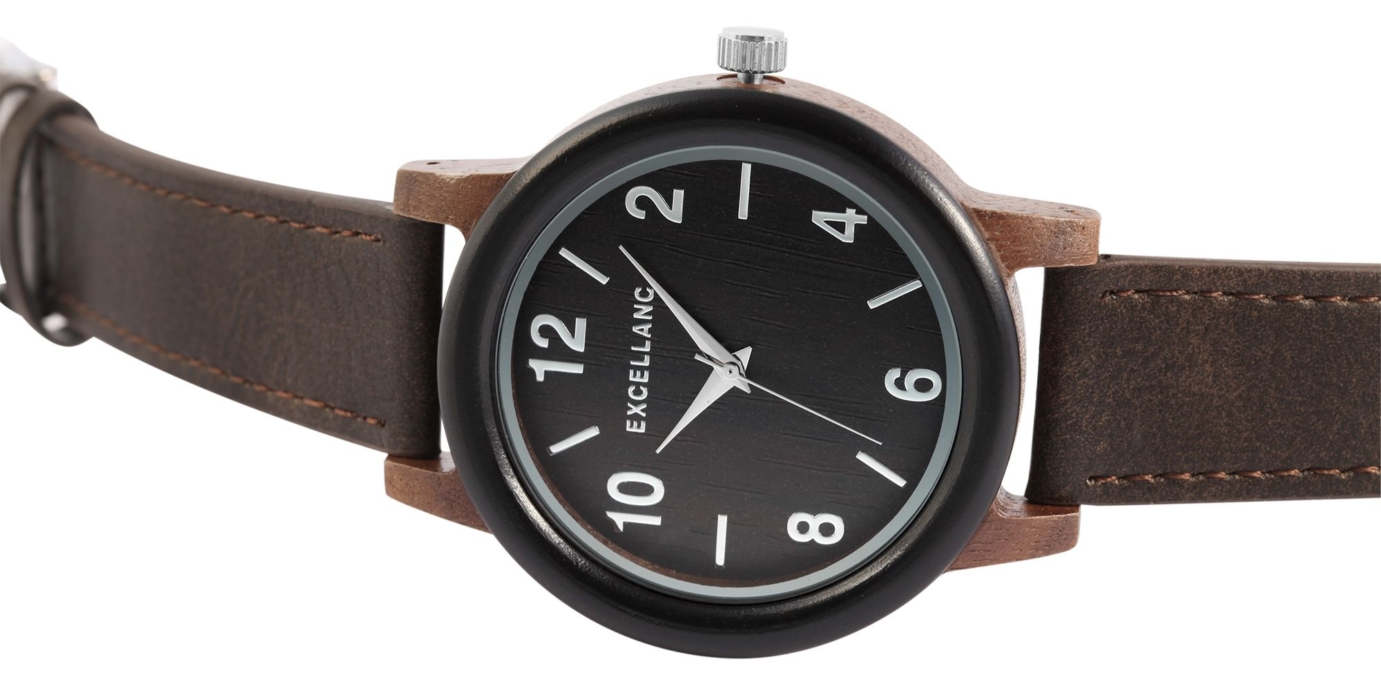 Excellanc Unisex Uhr aus Holz