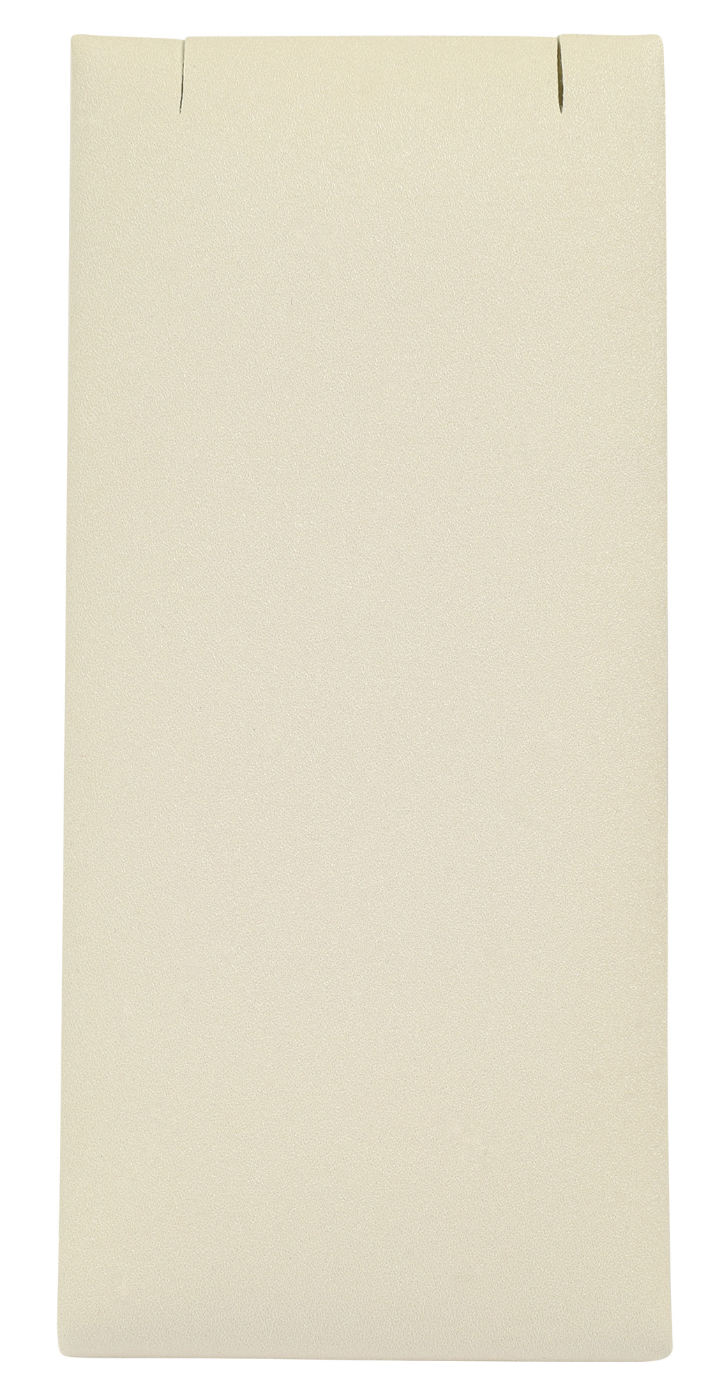 Aufsteller für Ketten (Dekoserie Soft), PU-bezogen, 10 cm, weiß
