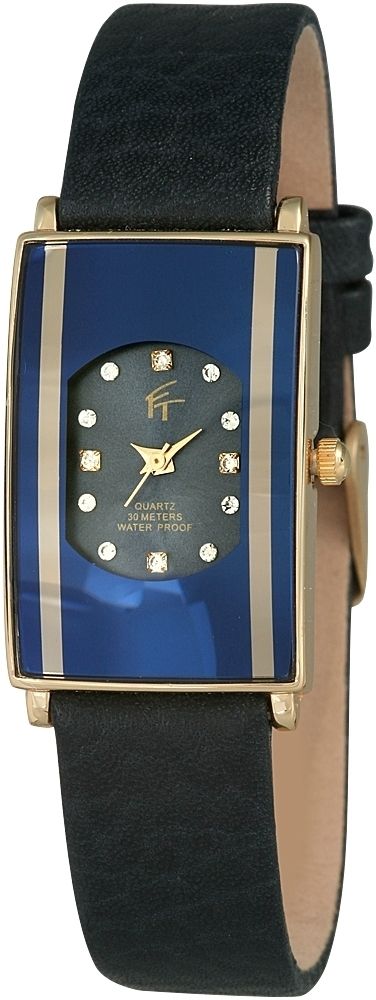 Excellanc Damenuhr mit Echtlederarmband
