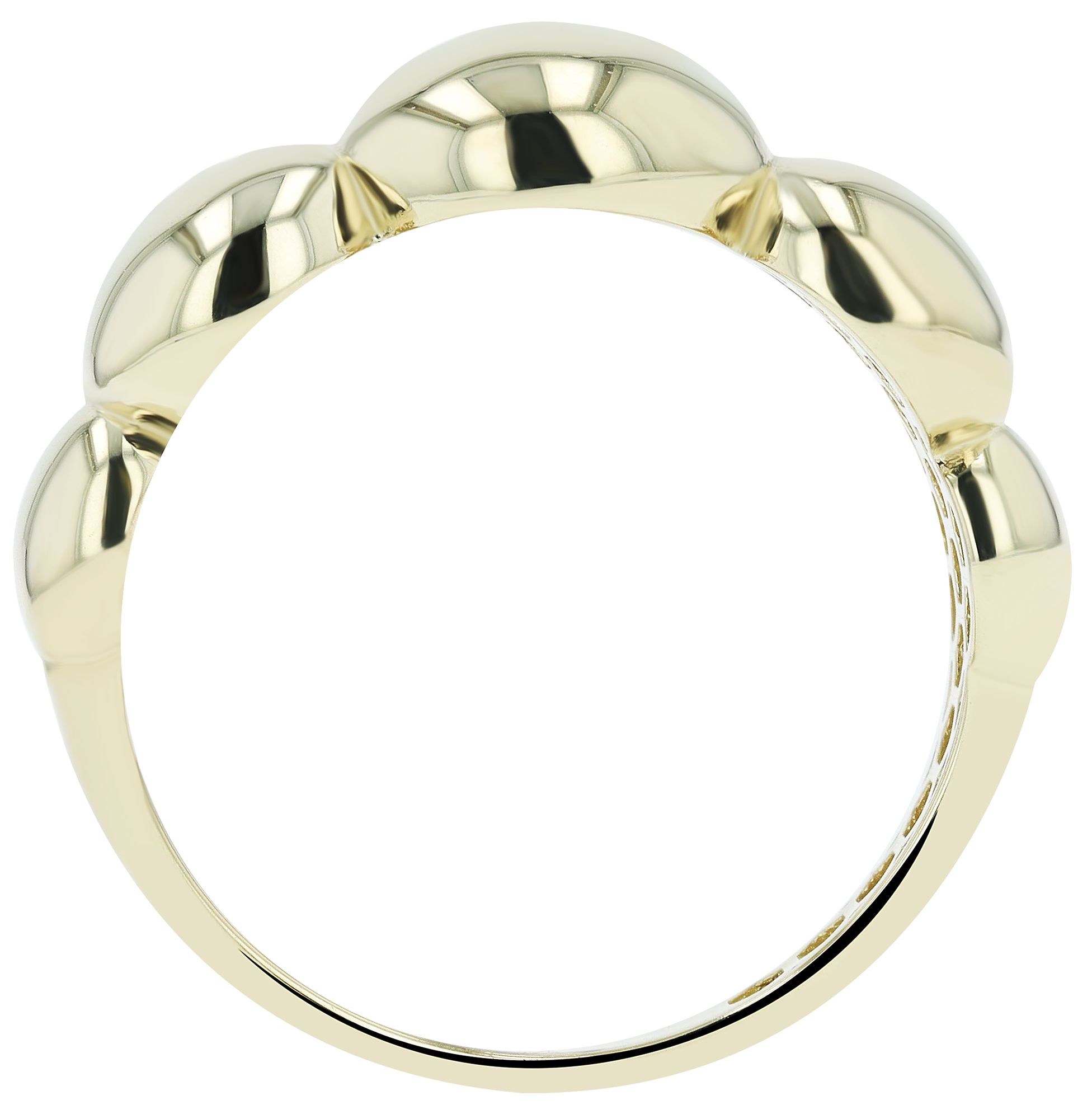 333/- Gold Ring "Nala", 8 Karat, Goldfarbig, Gr. 54