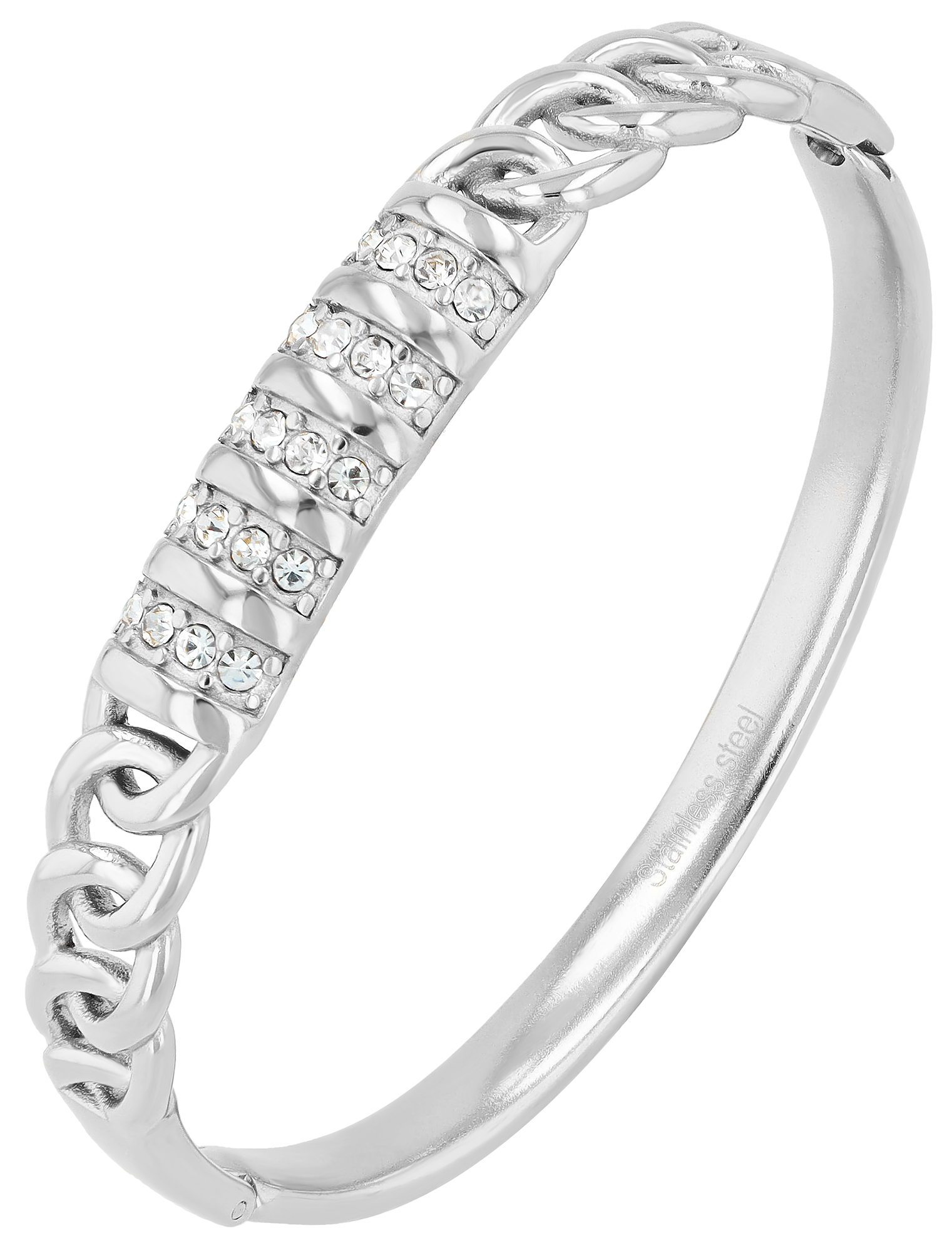 Edelstahl Spangenarmband