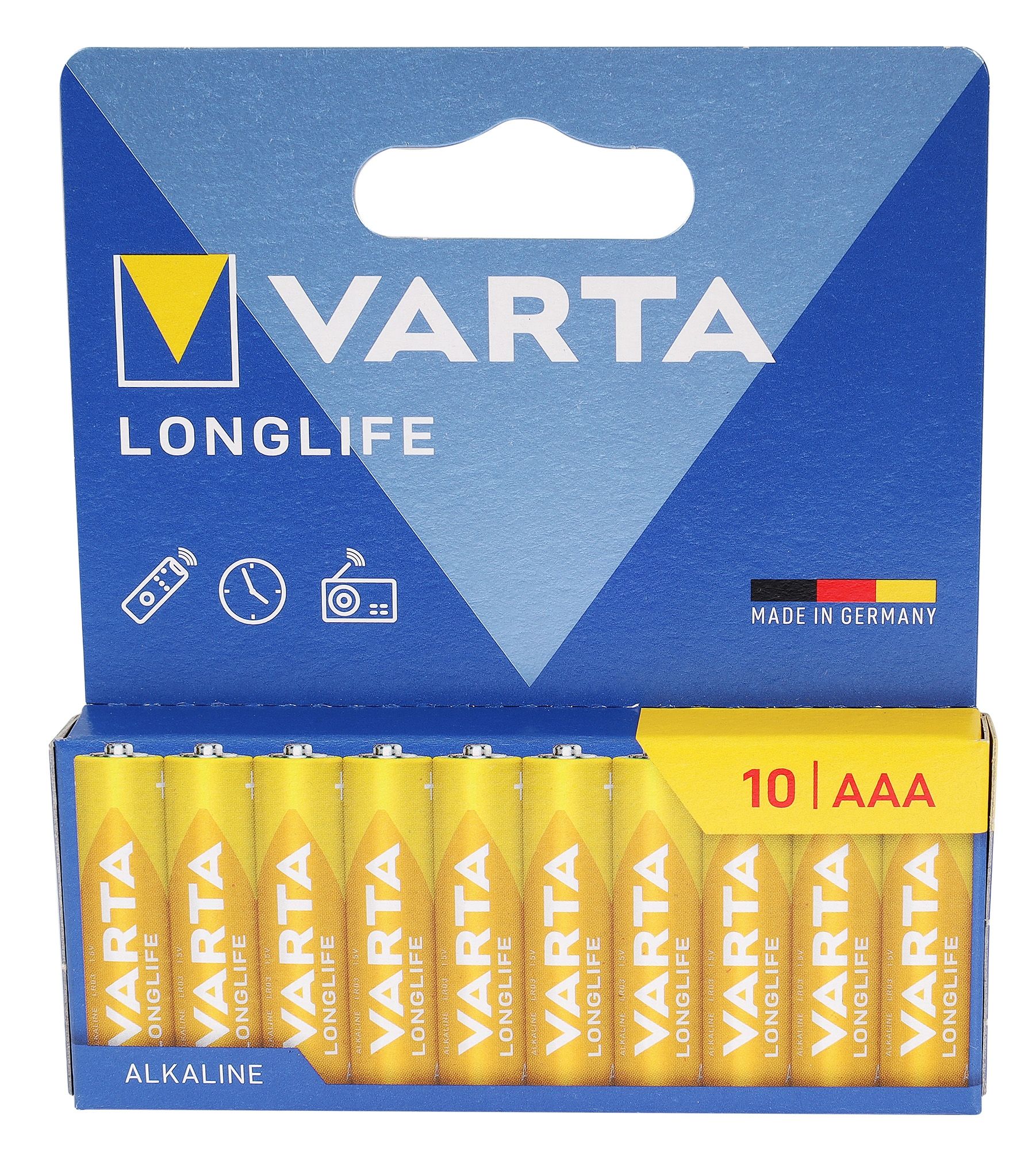 VARTA Longlife AAA, 10er Pack