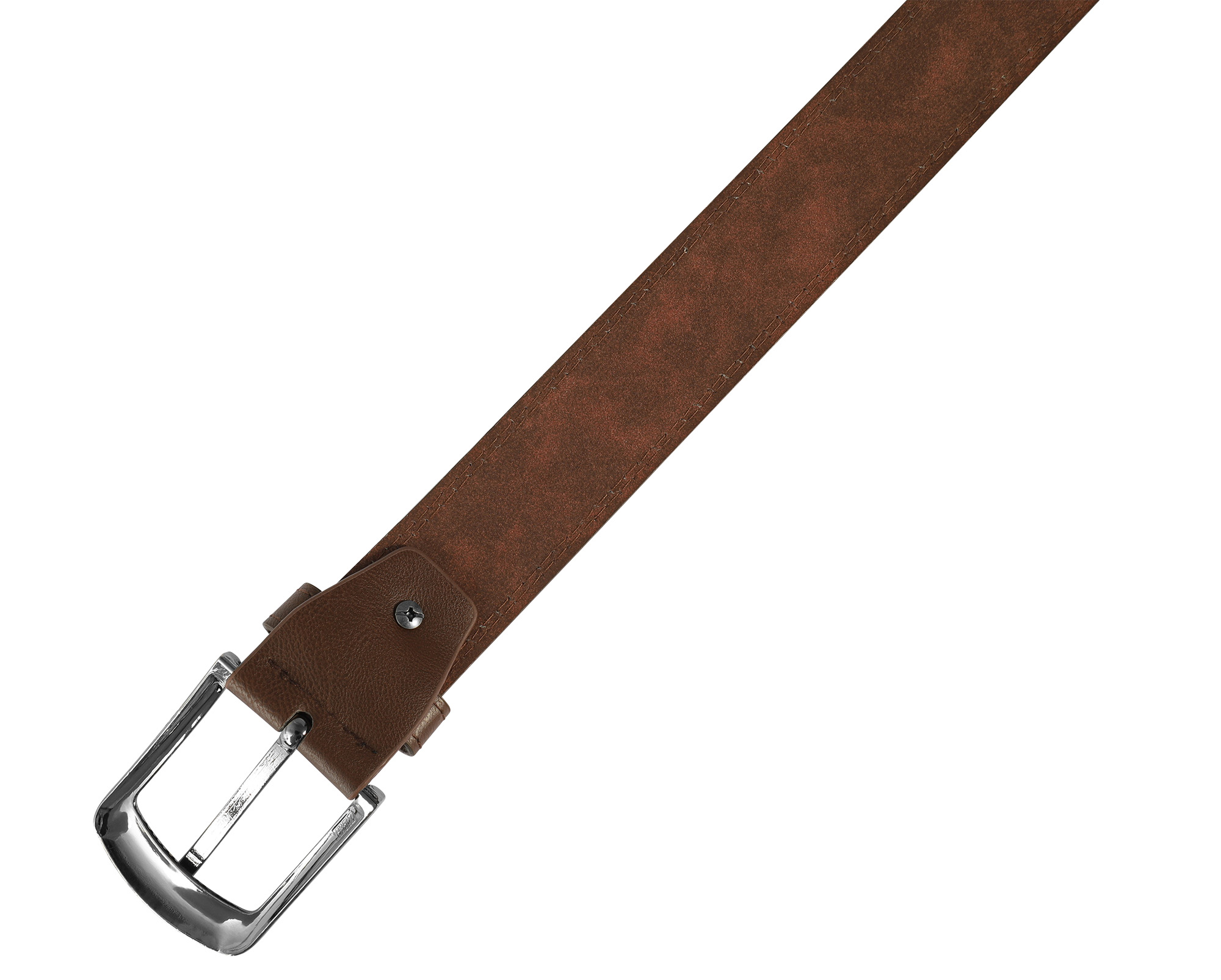 Gürtel aus Lederimitat, VE12, 1x Gr. 90 cm, 2x 100 cm, 3x 110 cm, 3x 120 cm, 3x 130 cm, kürzbar, braun