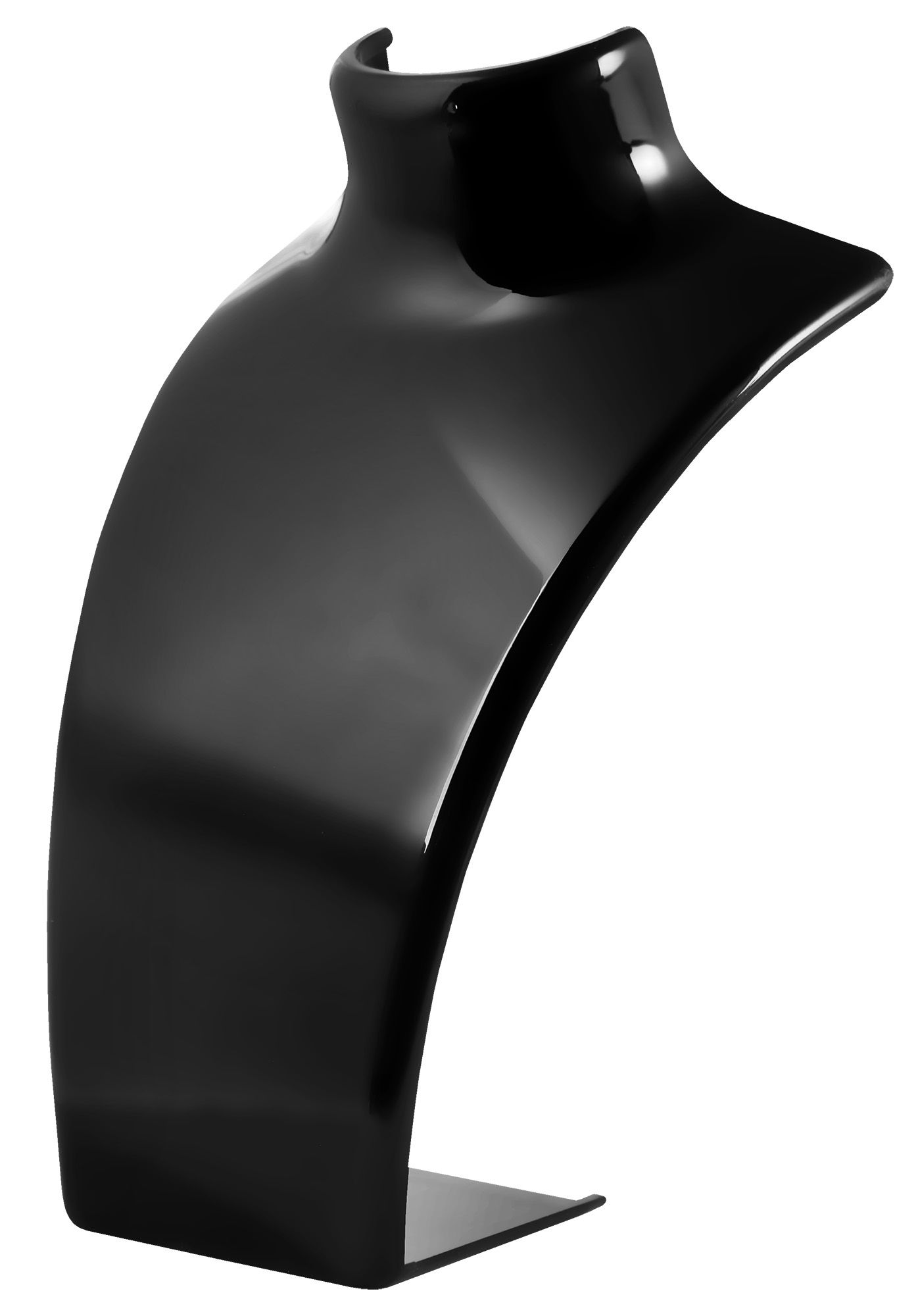 Büste, Kunststoff, schwarz, 20,5 cm x 13,5 cm x 12 cm