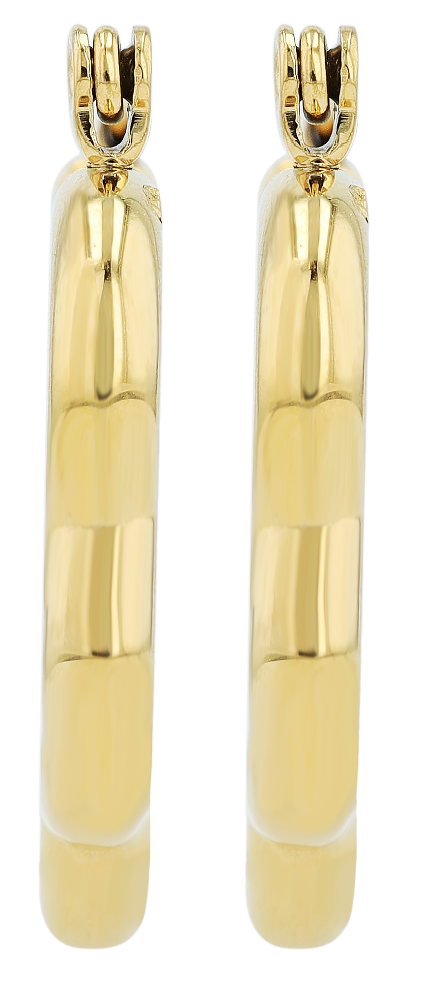 "Hely" Edelstahl Creolen Ø 20 mm, goldfarben