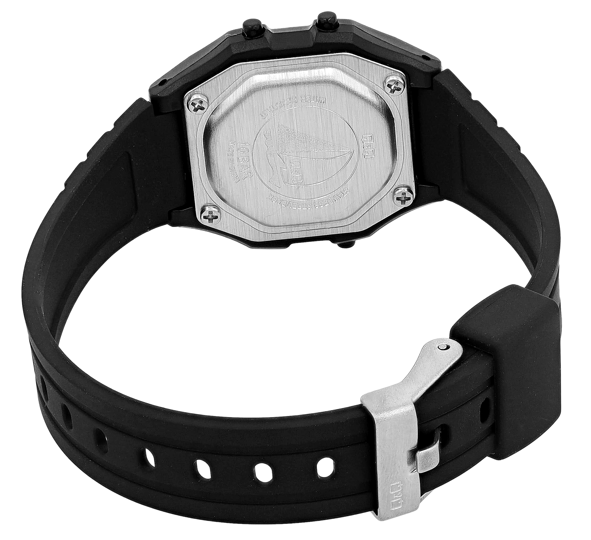 Q&Q LCD Digitaluhr für Damen-/ Jugendliche, Resinband
