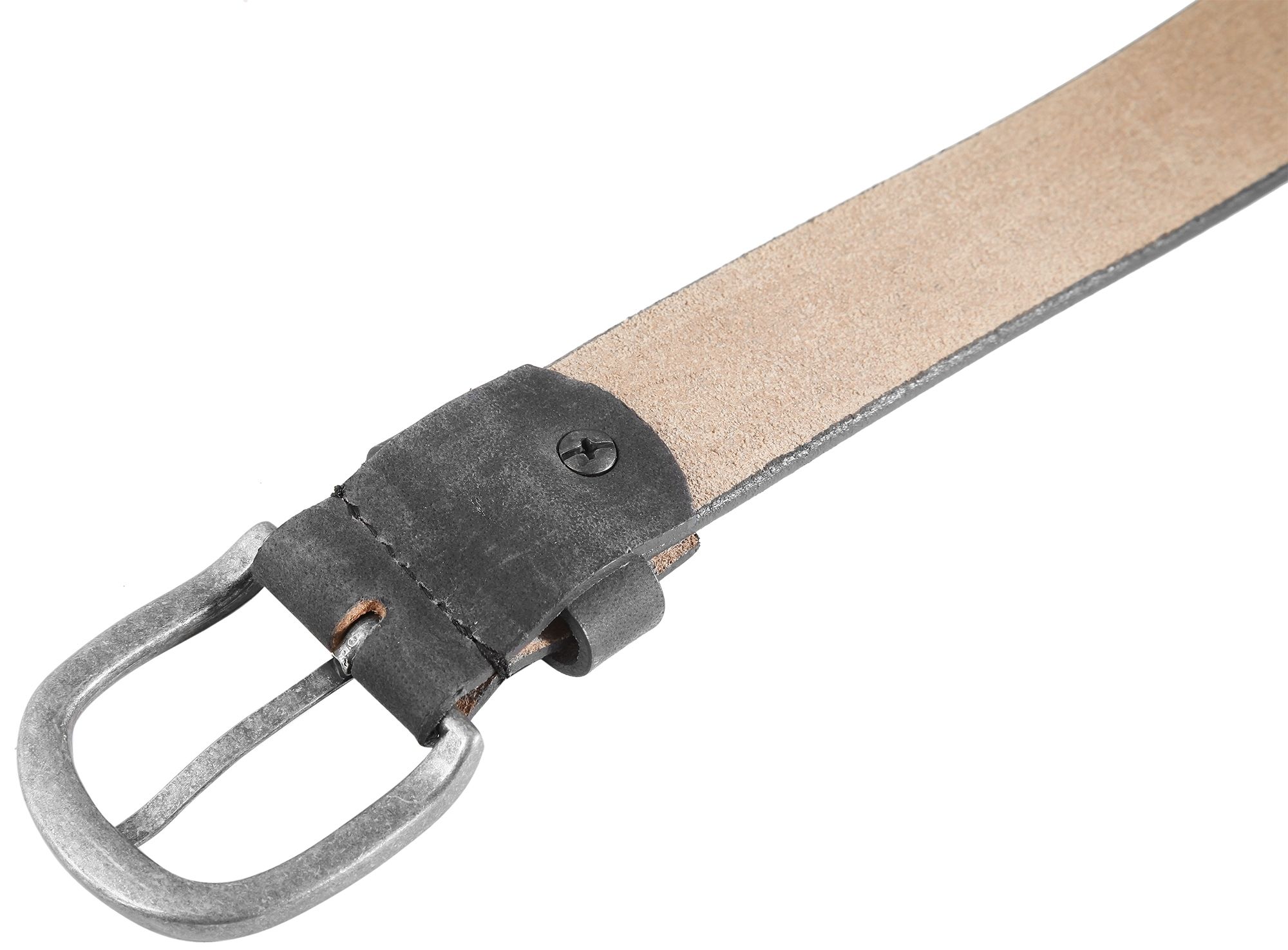 Leonardo Verrelli Echt Leder Gürtel, Länge 105 cm