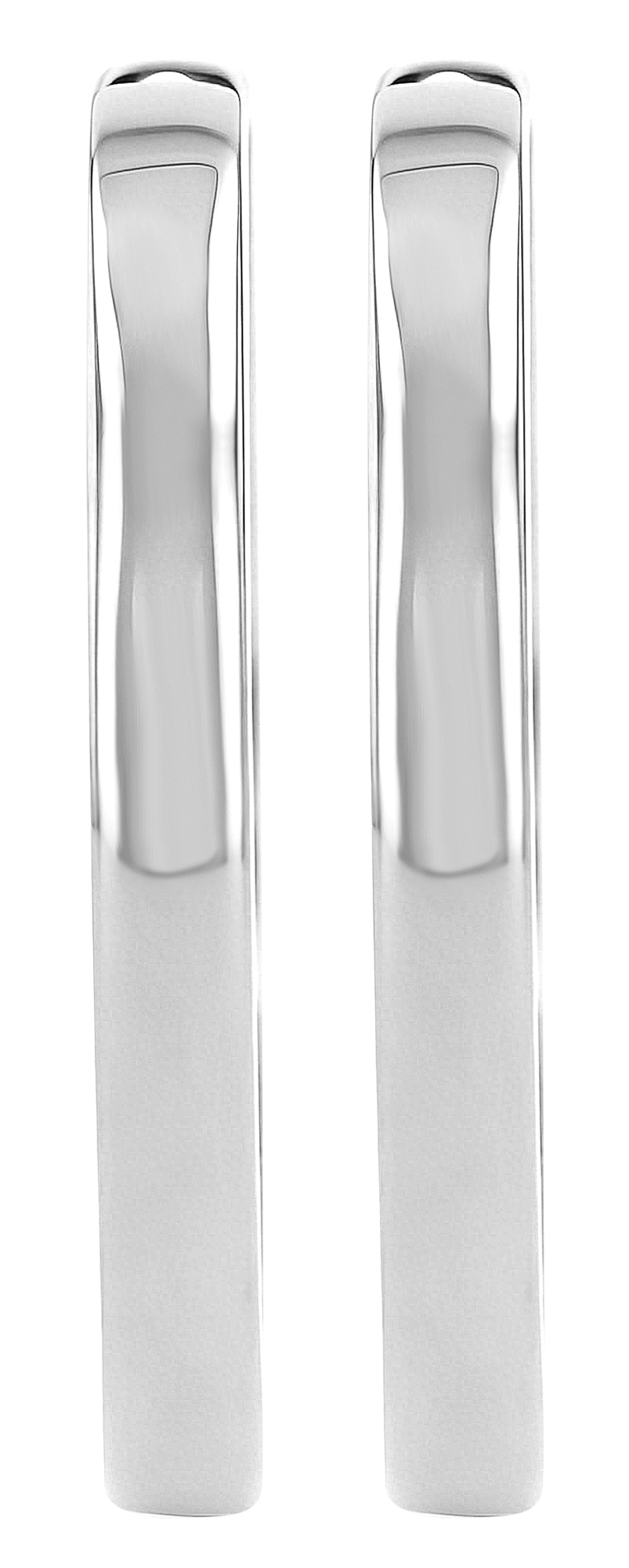 Sif Jakobs Jewellery 925/- Echt Silber Creolen "Ellera Pianura Grande" Ø 15mm, rhodiniert