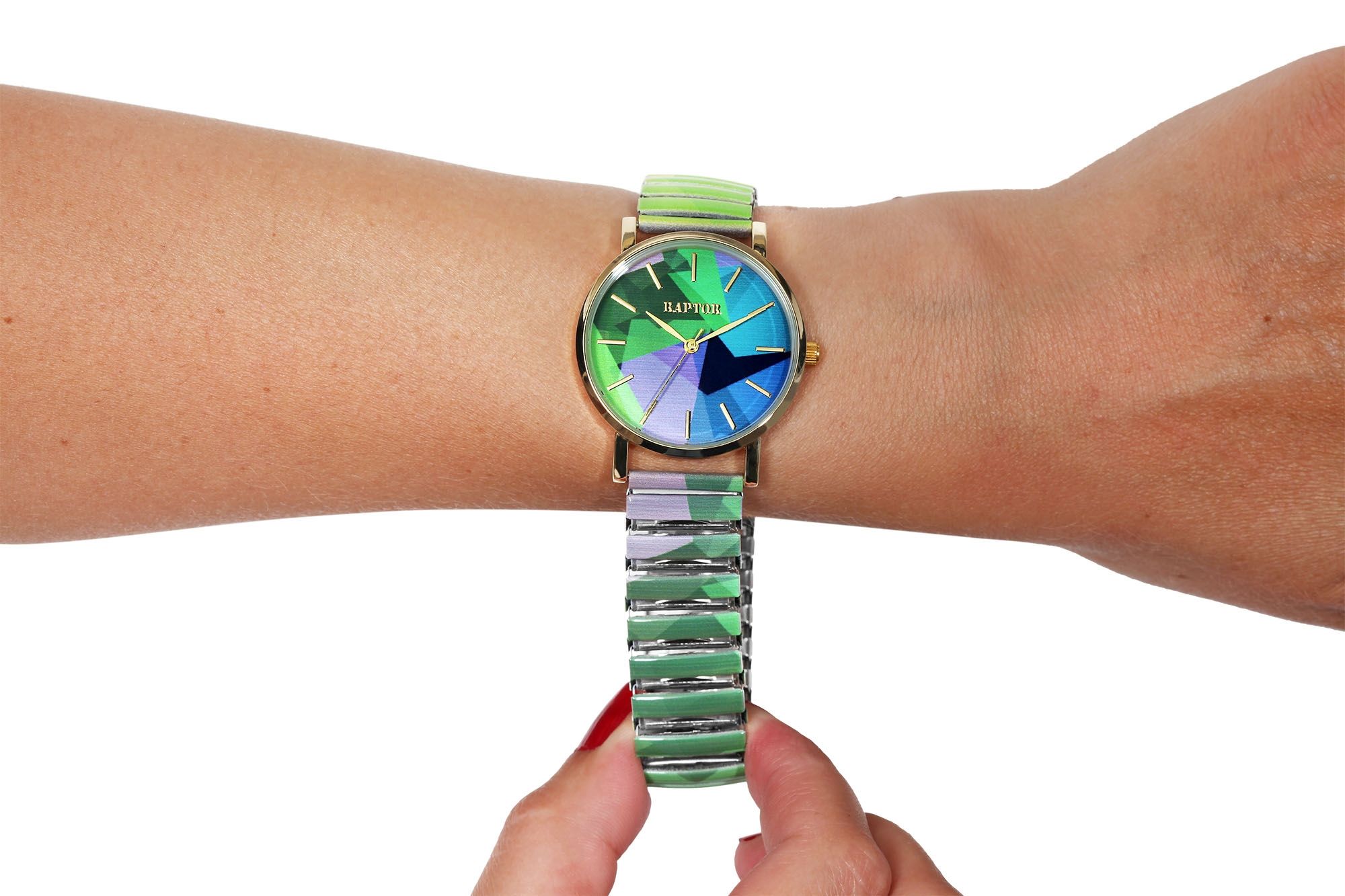 Raptor Damenarmbanduhr "Colorful Edition" mit Zugband