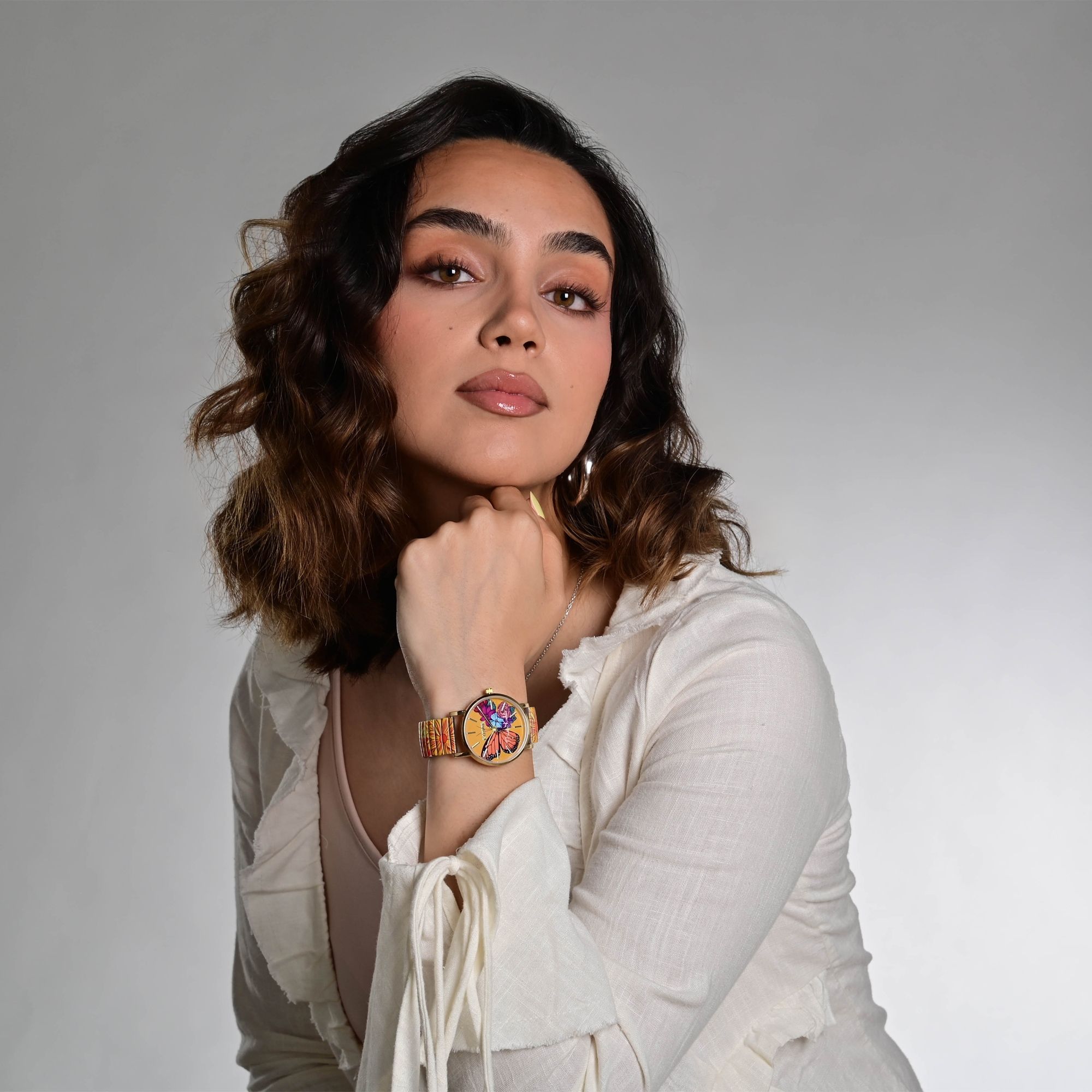 Raptor Damenarmbanduhr "Frida Kahlo Edition" mit Zugband