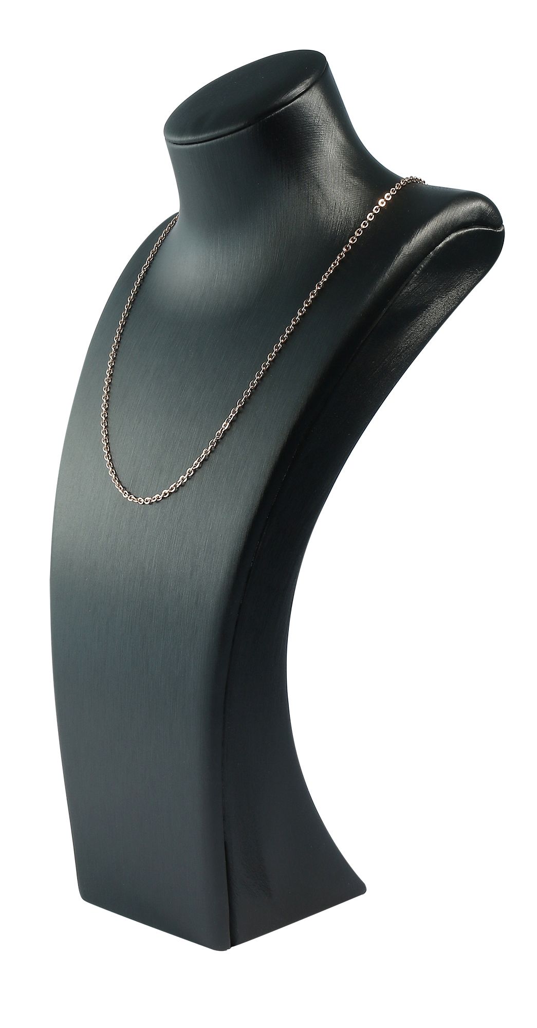 Büste (Dekoserie Bright), PU-bezogen, glänzend, 27,5 cm, schwarz