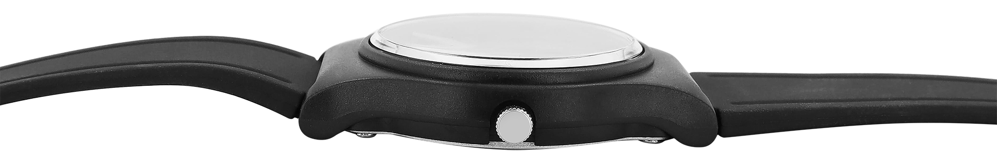 Q&Q Jugenduhr Kunststoffarmband, Ø 33 mm, schwarz