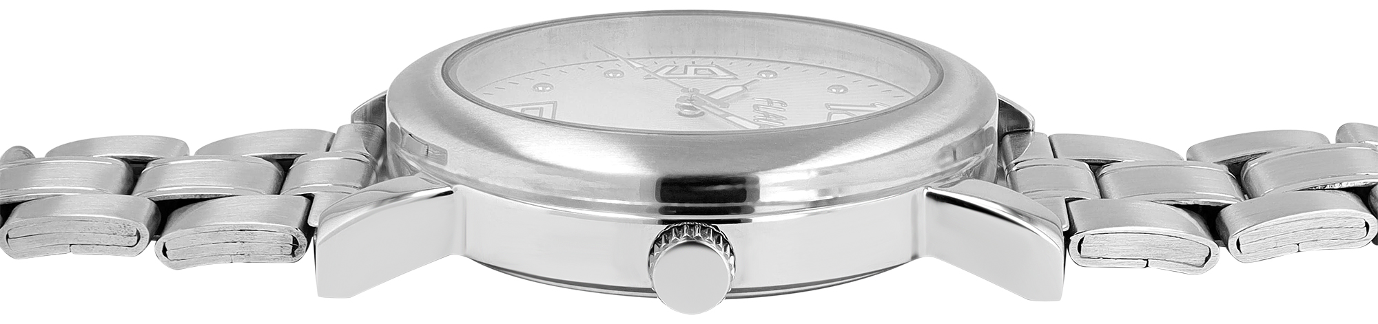 Flair Herrenuhr mit Edelstahlarmband, Ø 42 mm