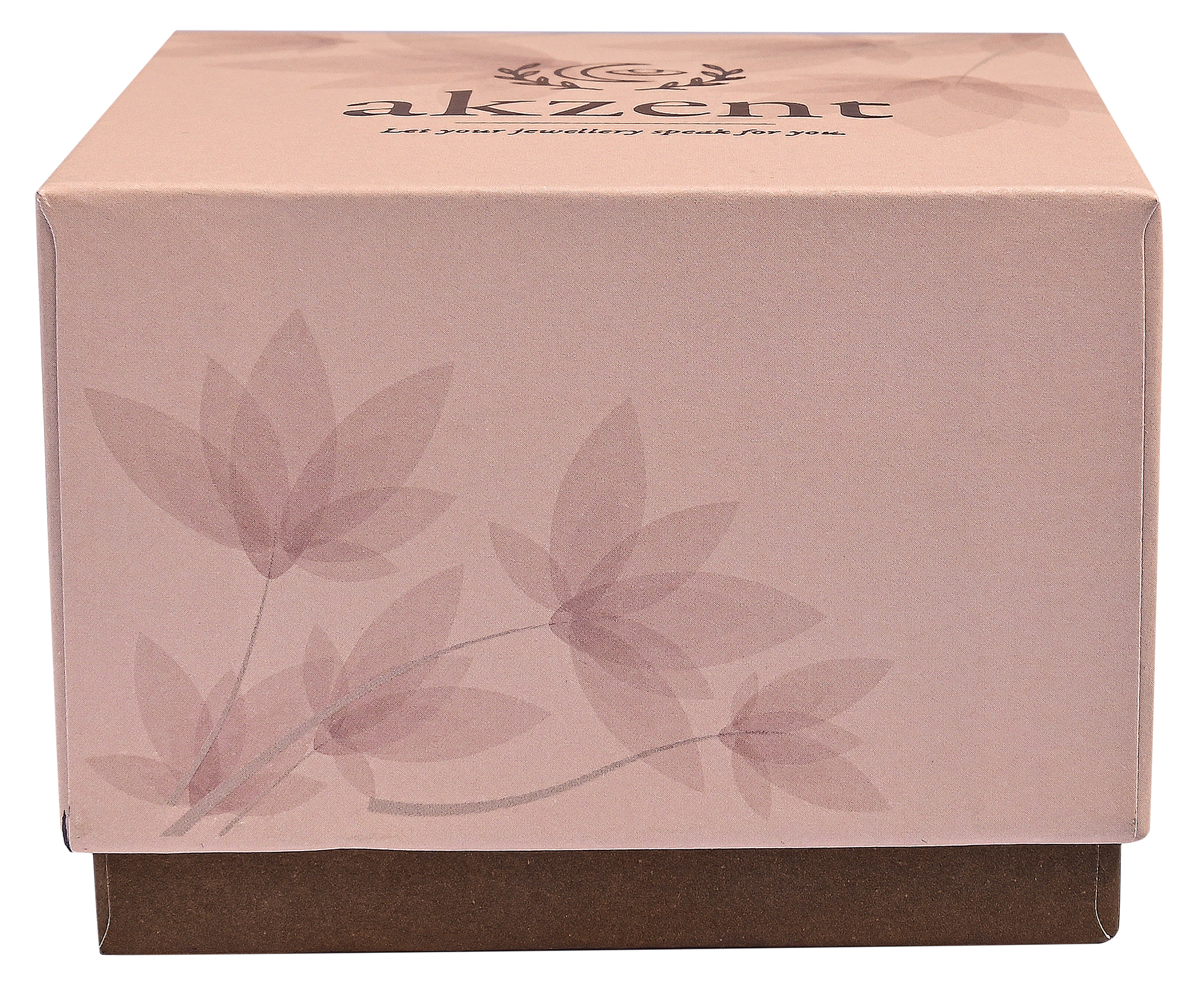 AKZENT Verpackungsset: Geschenkbox (Pappe), 9 x 9 x 6,5 cm