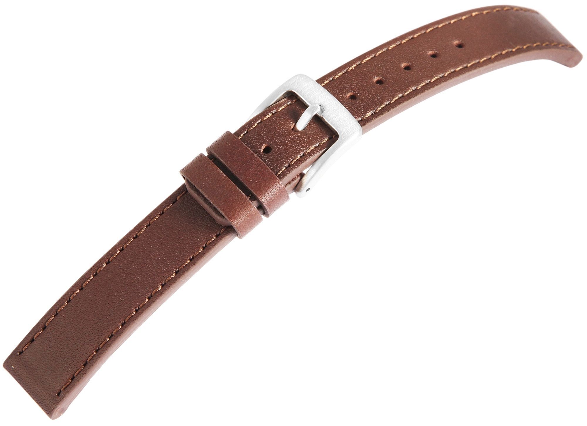 Echt Lederband, 16 mm, dunkelbraun