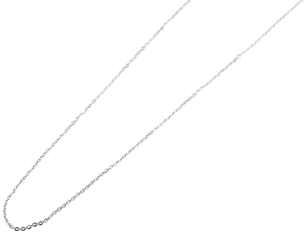 Akzent Edelstahl Unisex Ankerkette, Länge: 80 cm / Stärke: 1 mm