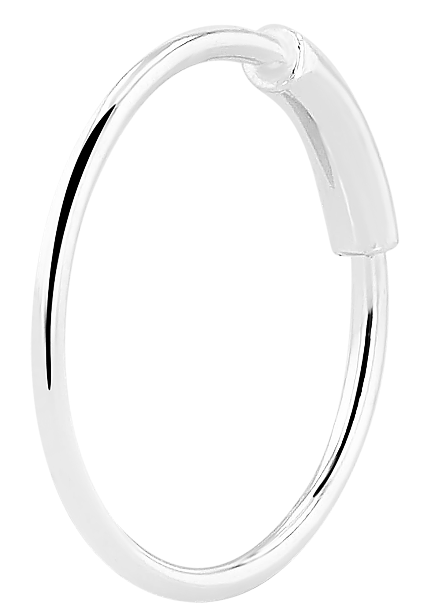 "Voula" Nasenring/ Nasenpiercing , 925/- Echt Silber, rhodiniert, VE-20 Stück