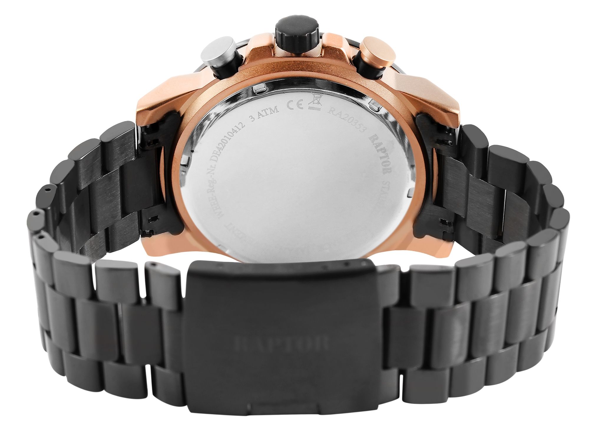 Raptor Limited Chronograph "Rakan" mit Edelstahlband