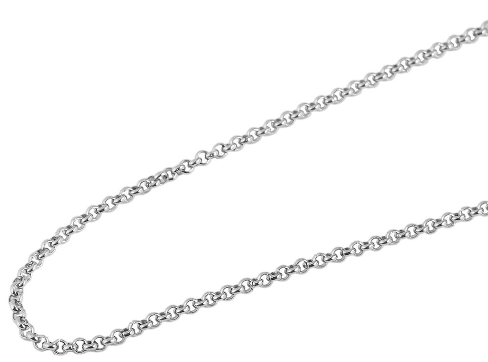 "Melessa", Edelstahl Erbskette, silberfarben, 40 + 5 cm