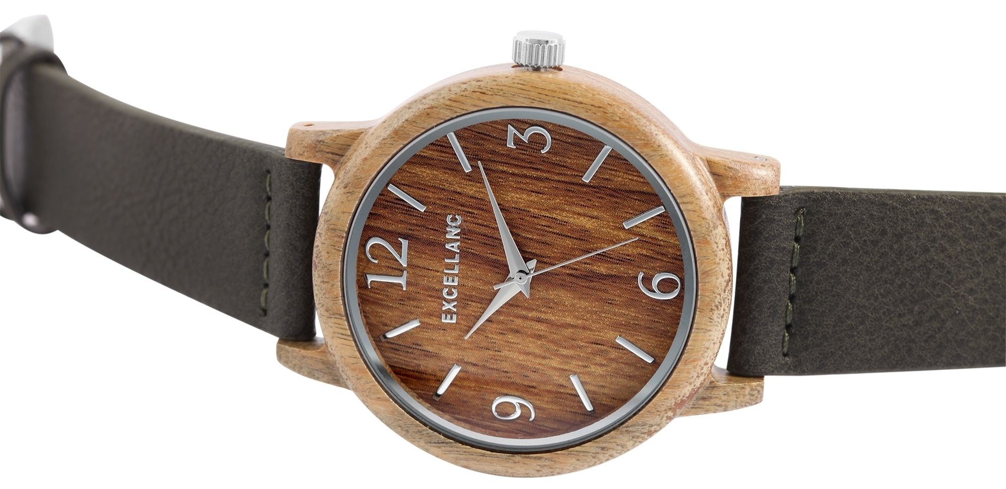 Excellanc Herrenuhr aus Holz