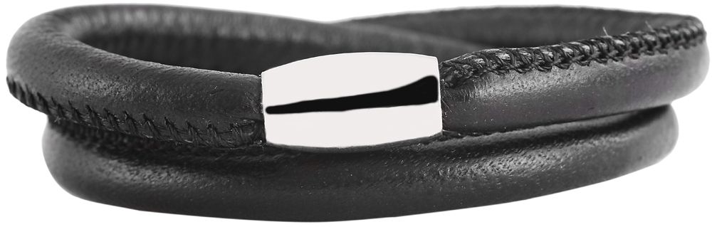 Cham Cham Echt-Leder Rundarmband, Länge 36 cm, Ø 6,7 mm