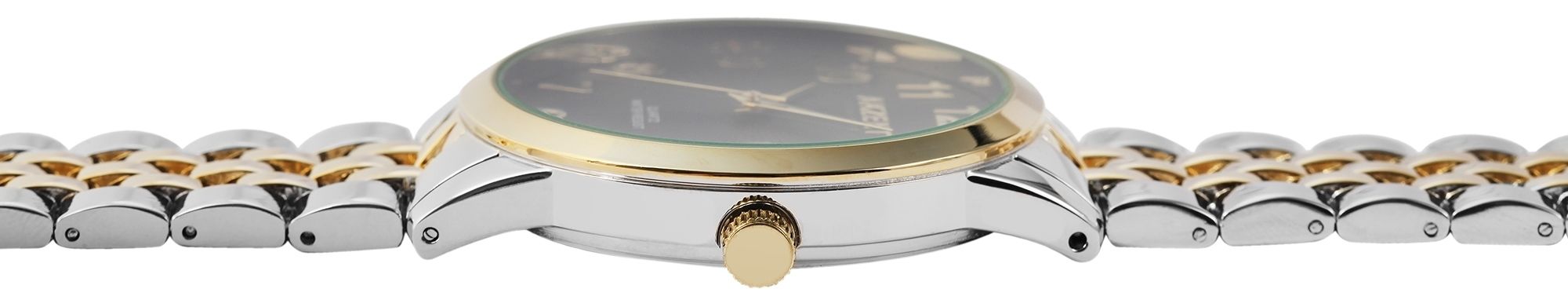 Akzent Exclusive Herrenarmbanduhr mit Metallband