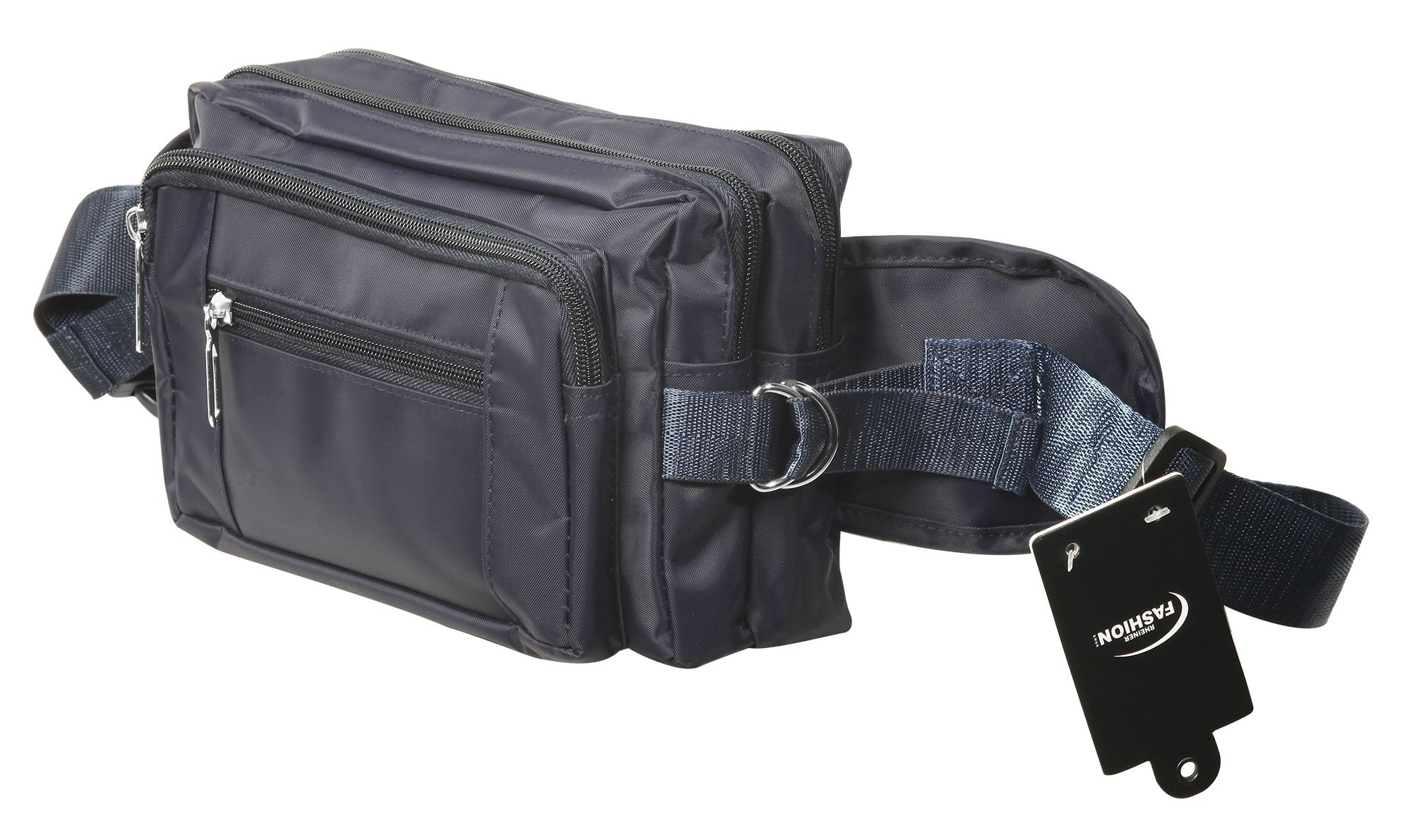 Modische Hüfttasche aus Polyester, blau