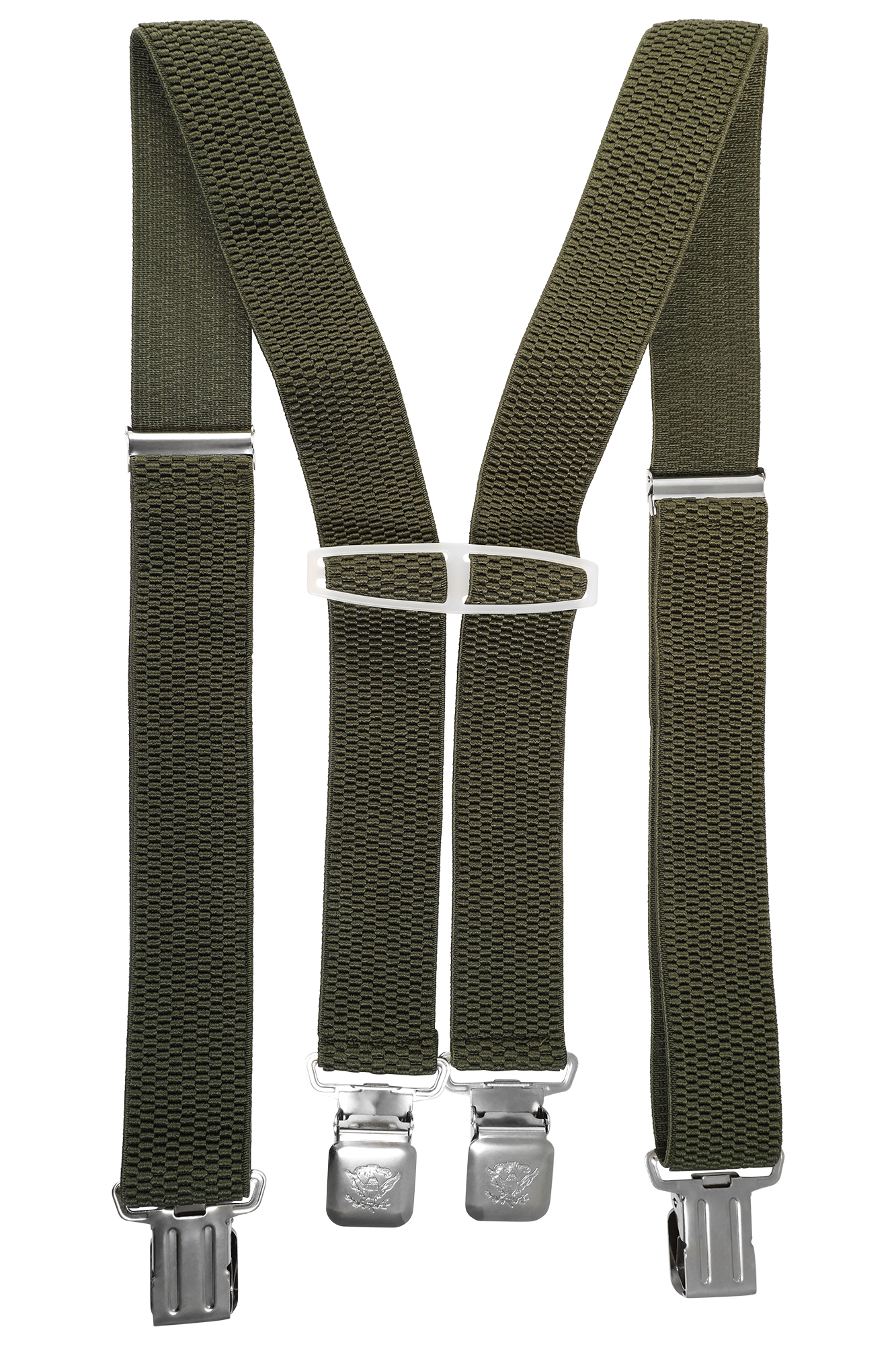 Hosenträger, 90 cm , elastisch, grün