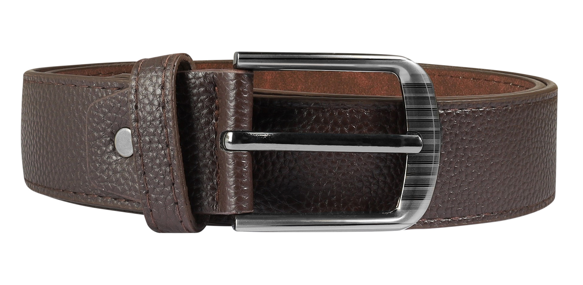 Gürtel aus Lederimitat, VE12, 1x Gr. 90 cm, 2x Gr. 100 cm, 3x 110 cm, 3x 120 cm, 3x 130 cm, braun