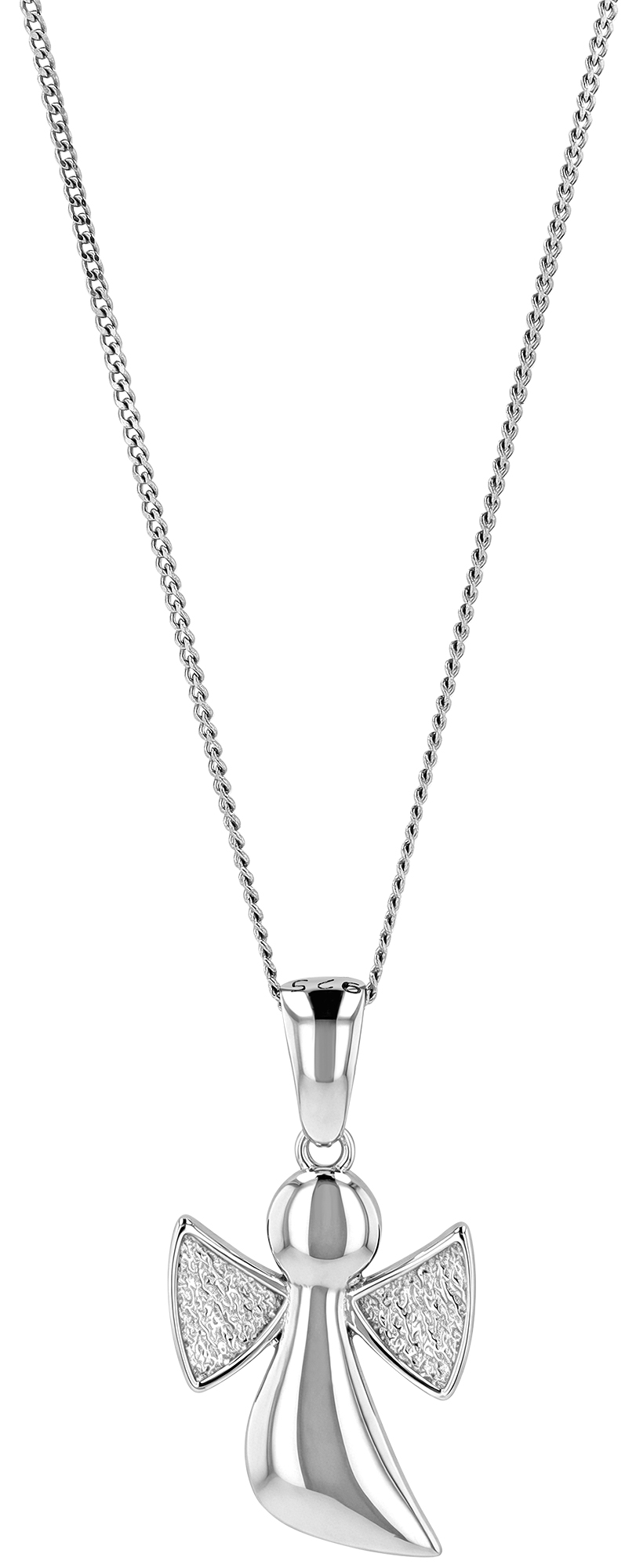 Schutzengel "Divina" 925/- Echt Silber Anhänger - Engel, rhodiniert