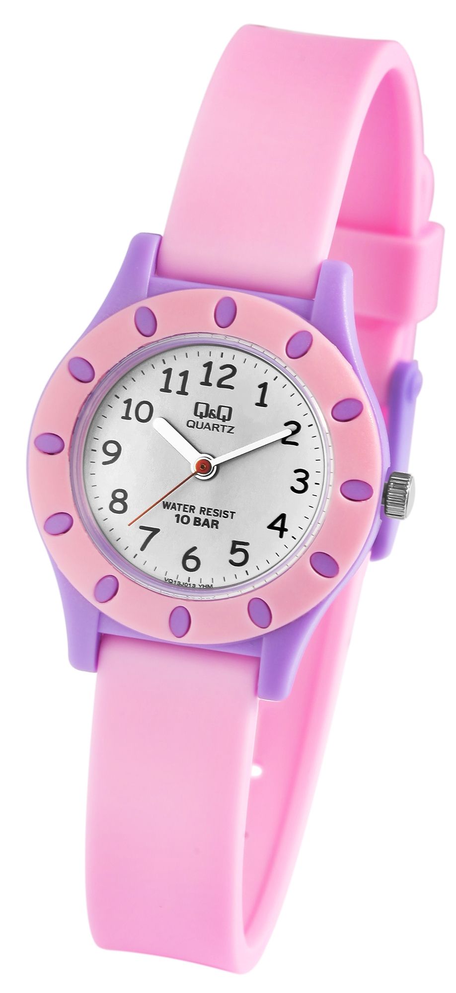 Q&Q Kinderuhr mit Silikonarmband, 10 Bar wasserdicht