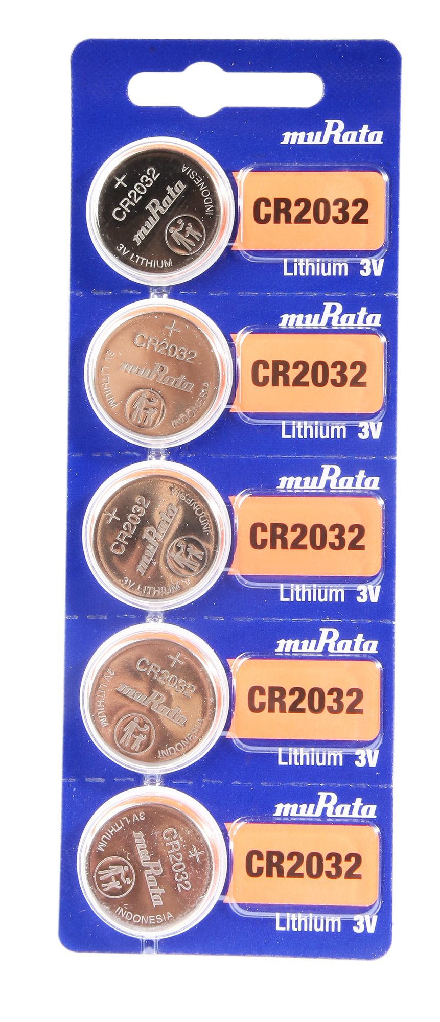 Murata Lithium Zellen im 5er Blister, CR2032