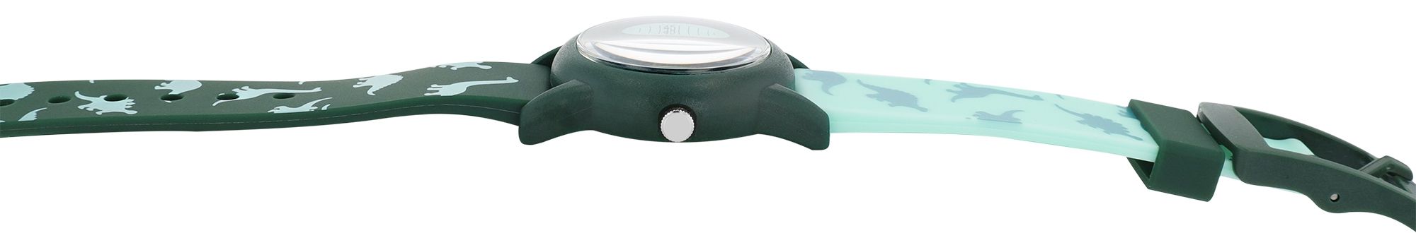 Q&Q Kinderuhr "Dino", Band aus Resin, 10 ATM