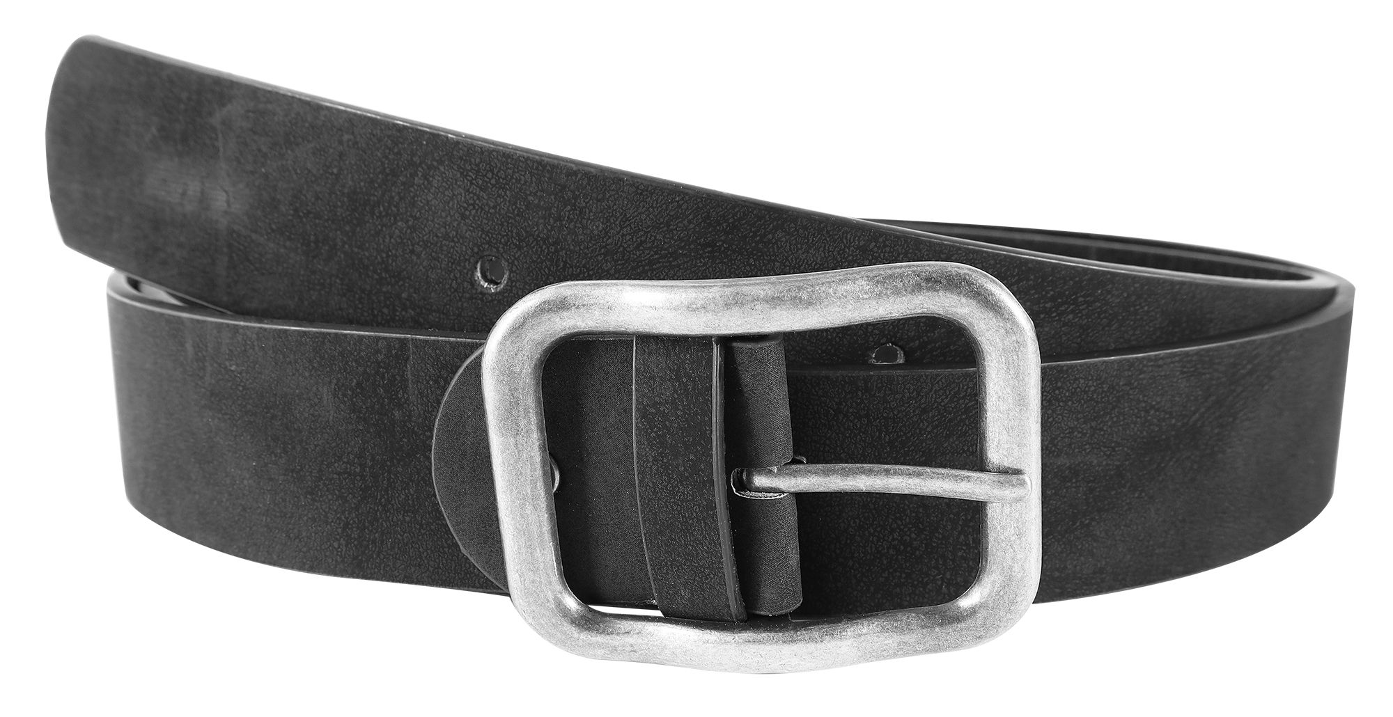 Gürtel aus Oberseite Lederimitat und Unterseite Echt Leder, VE 12, 1x Gr. 90 cm, 3x Gr. 100 cm, 4x 110 cm, 4x 120 cm, schwarz