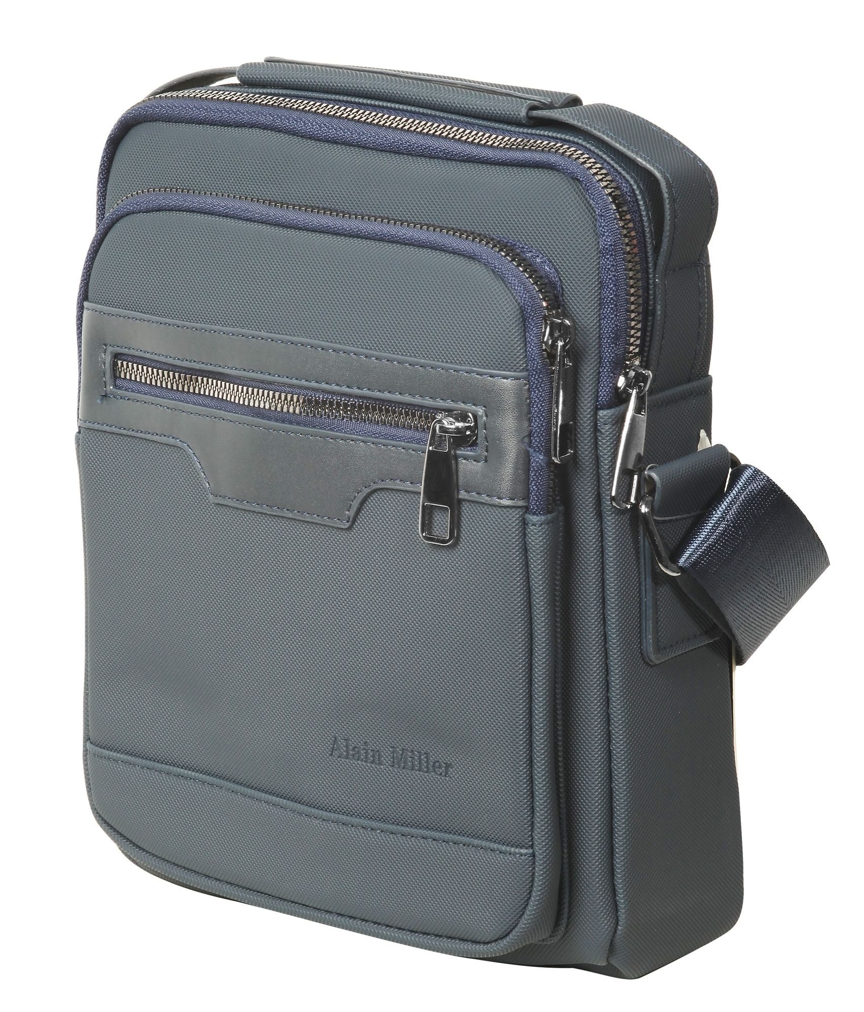 Alain Miller Tasche aus Textil, blau