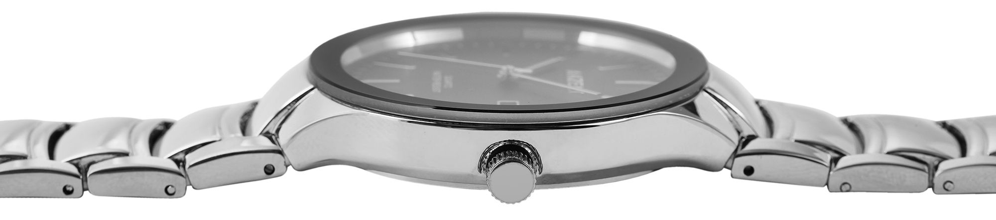 Akzent Exclusive Herrenarmbanduhr mit Metallband