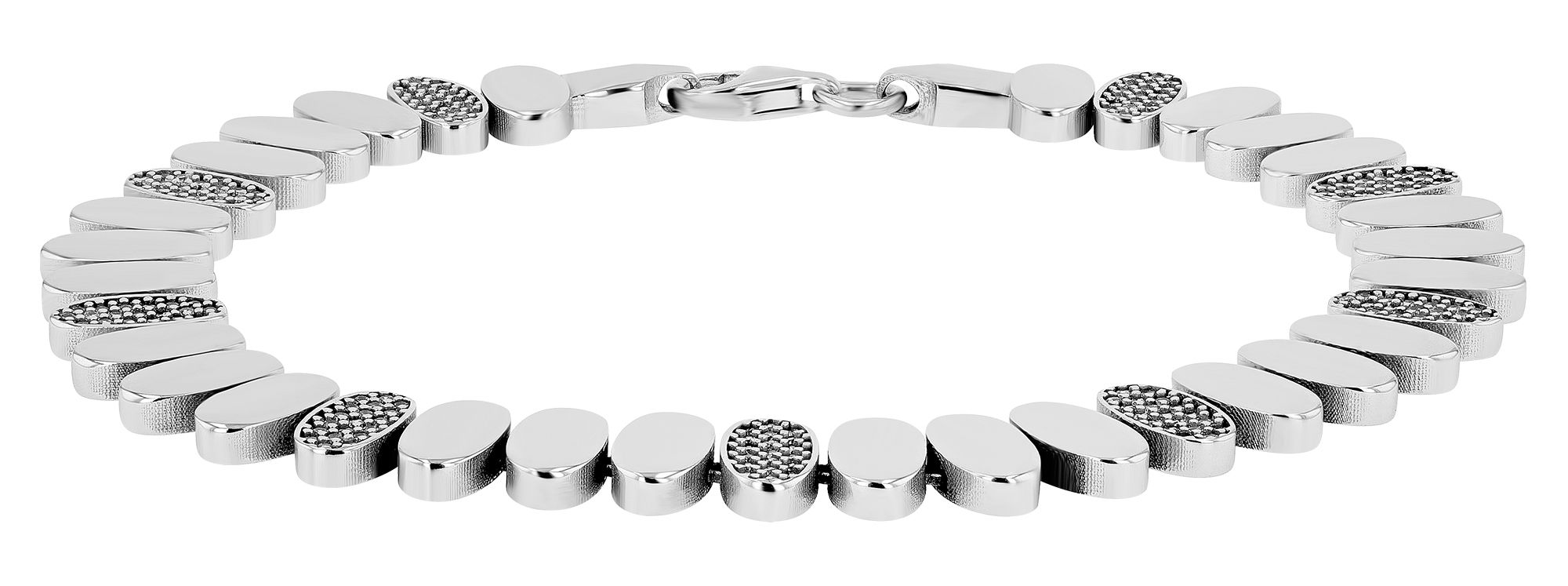 585/-GOLD ARMBAND, 14ct, 19+1cm