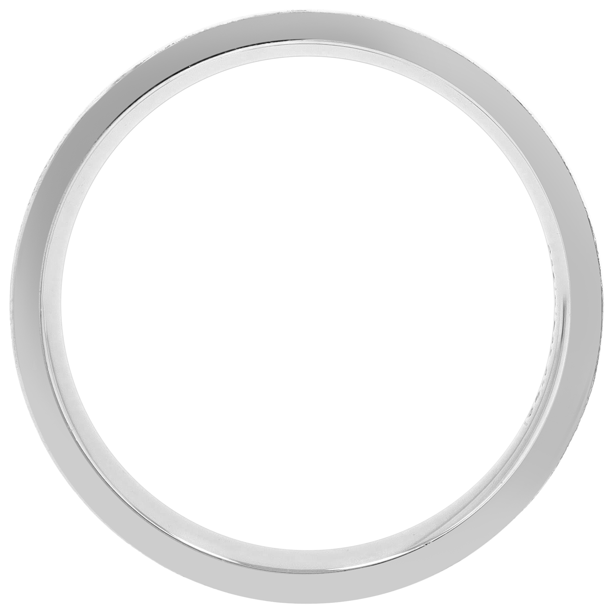 "Classico" Herren-Ring, Edelstahl, gebürstet, silberfarben, Gr 54