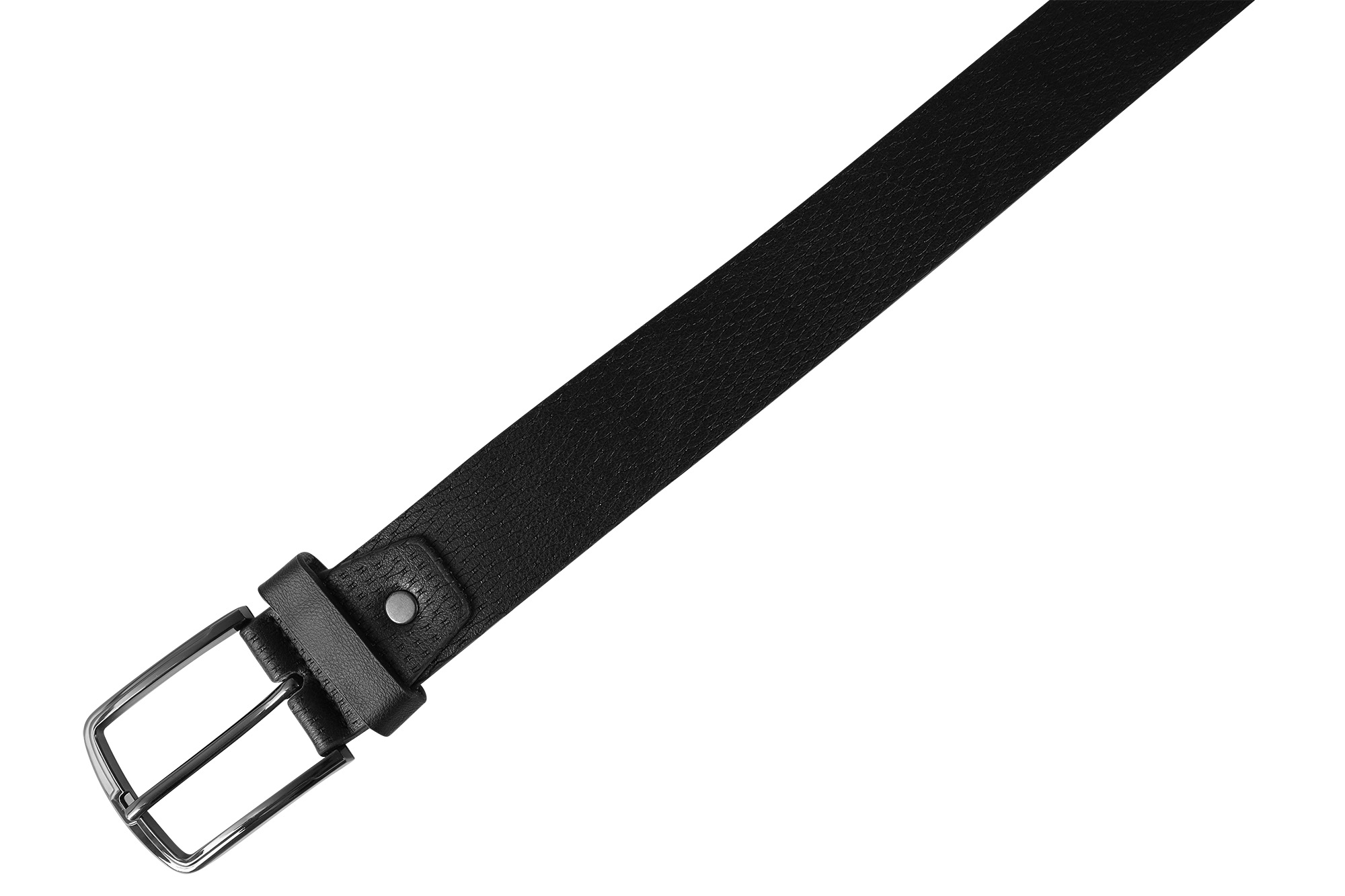 Gürtel aus Lederimitat, VE12, 1x Gr. 90 cm, 2x 100 cm, 3x 110 cm, 3x 120 cm, 3x 130 cm, kürzbar, schwarz