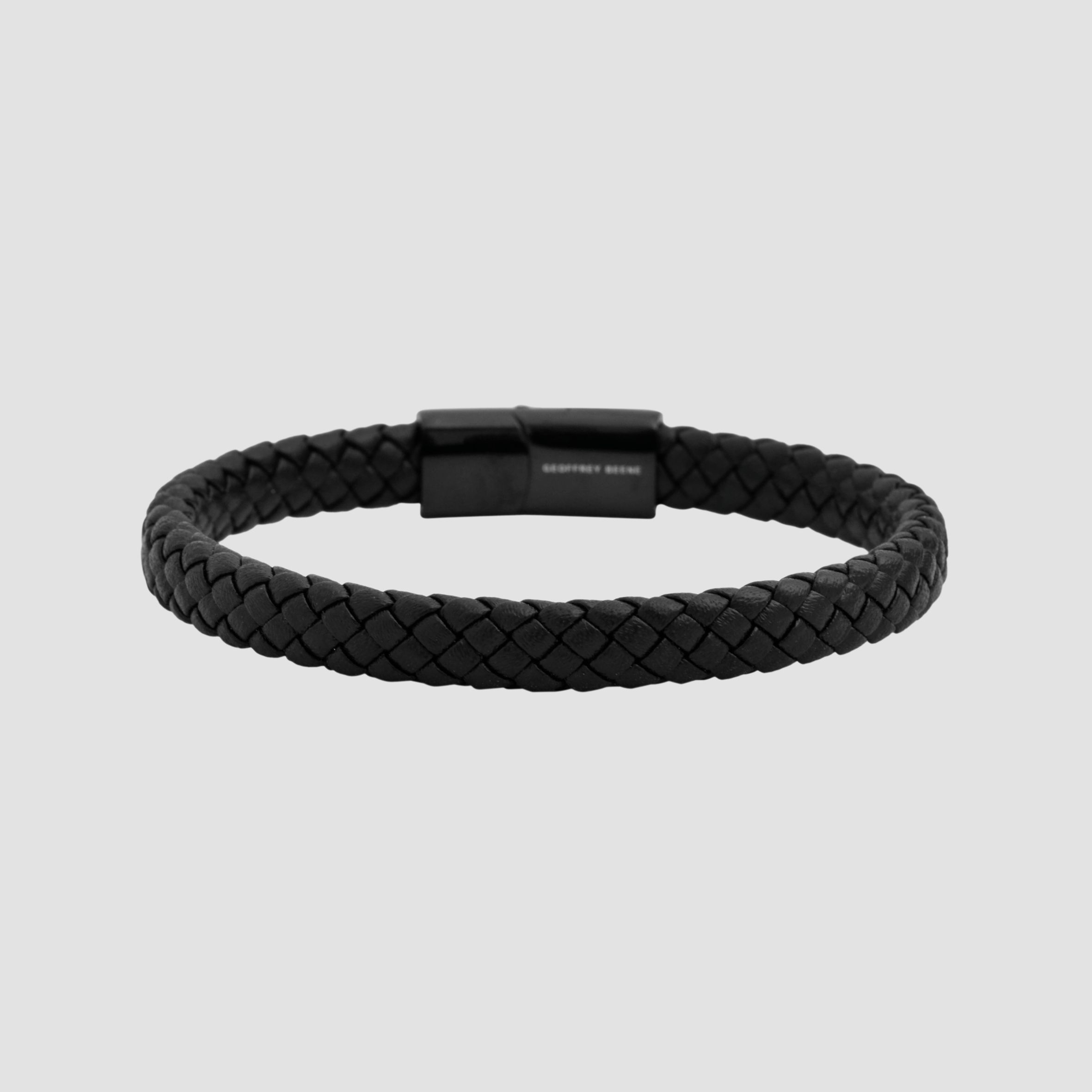 Akzent Echtlederarmband, geflochten