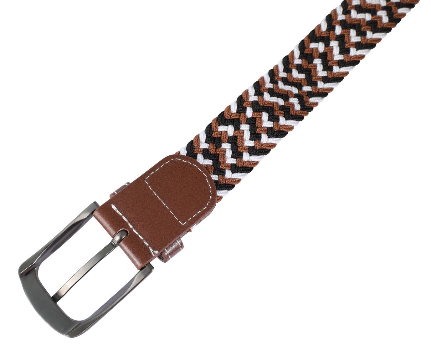 Flechtgürtel aus Textil, verschiednene Größen, 110cm (M)