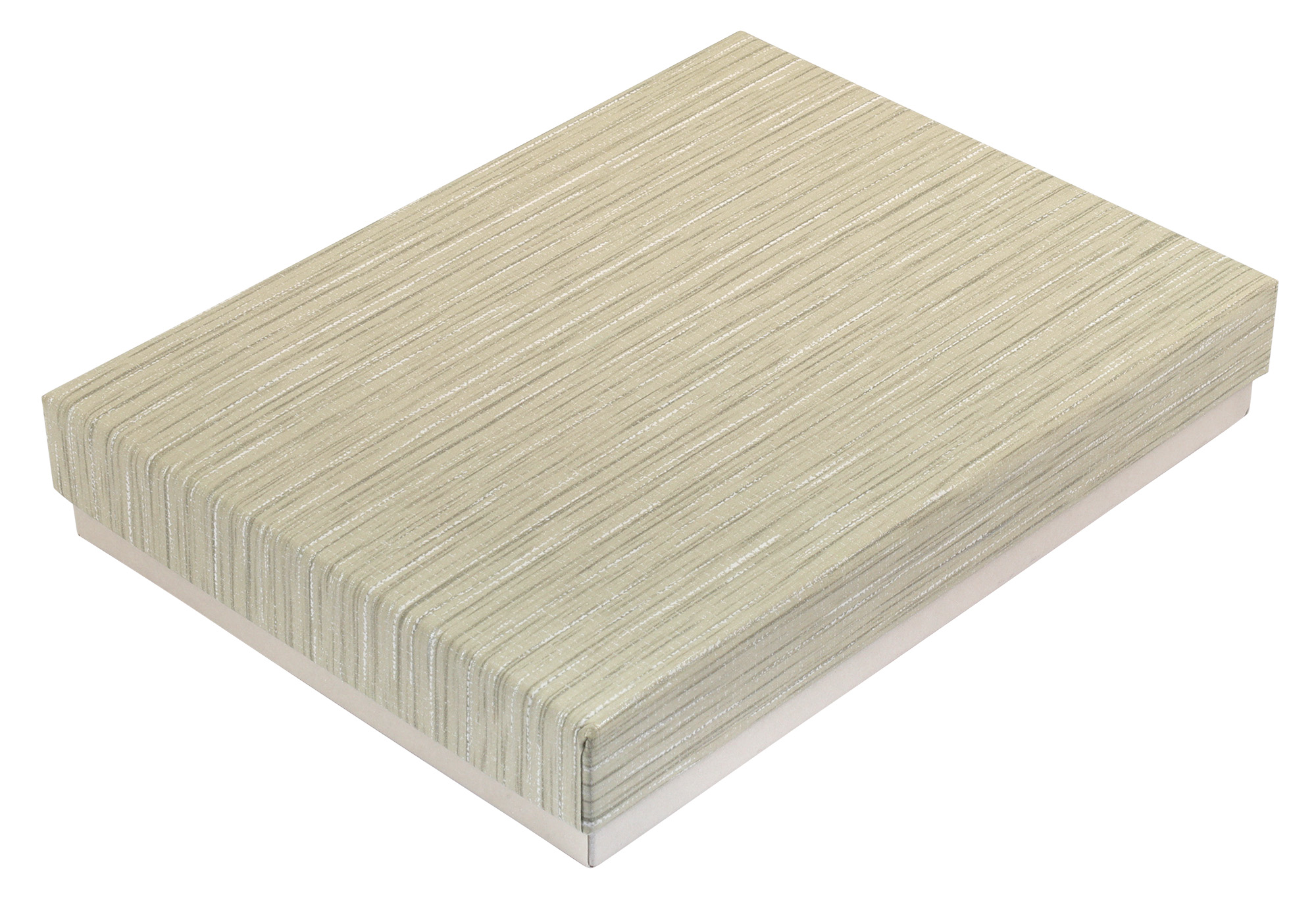 Papp Schmuckboxen, taupe, VE12, 16 x 12 cm