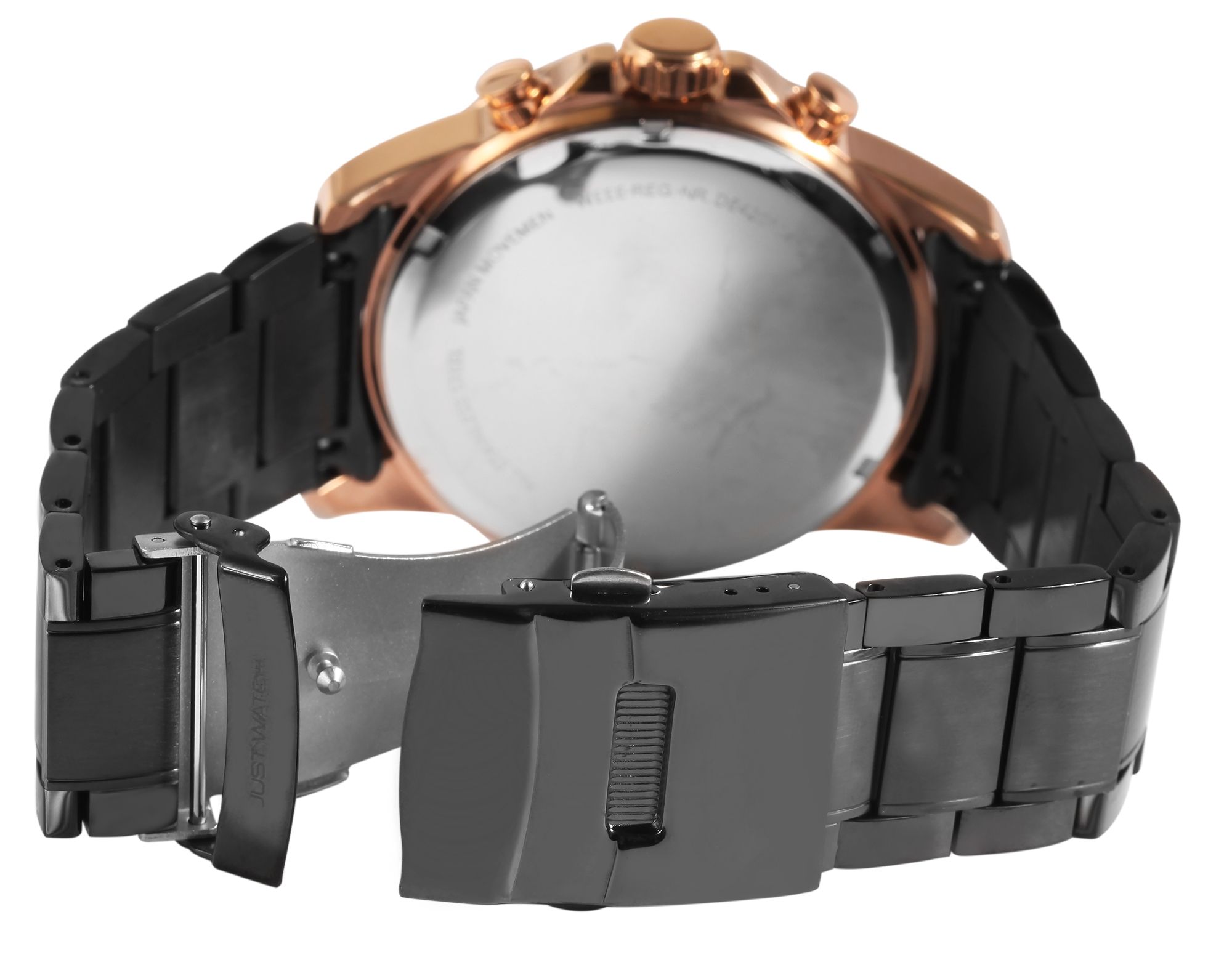 JUST WATCH EXCLUSIVE JW114 Herren Chronograph mit Edelstahlband