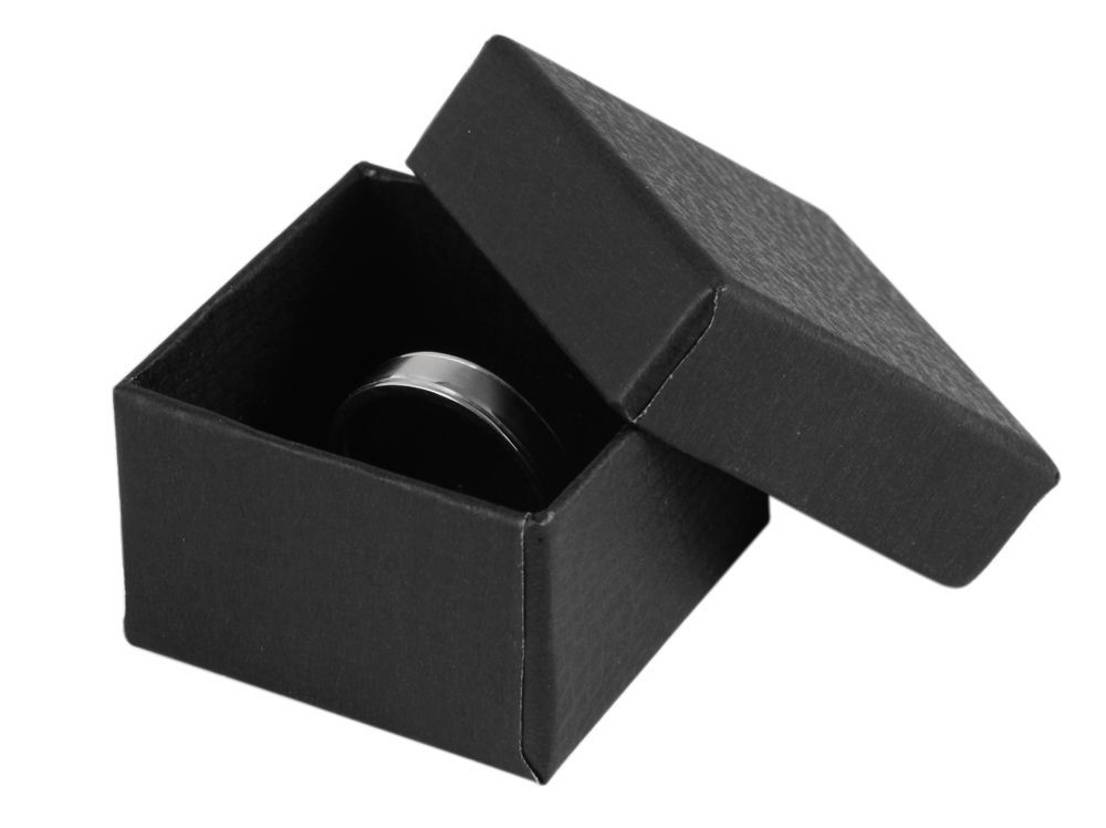 Ringbox VE 24, Pappe, , 3 x 5 x 5 cm, schwarz