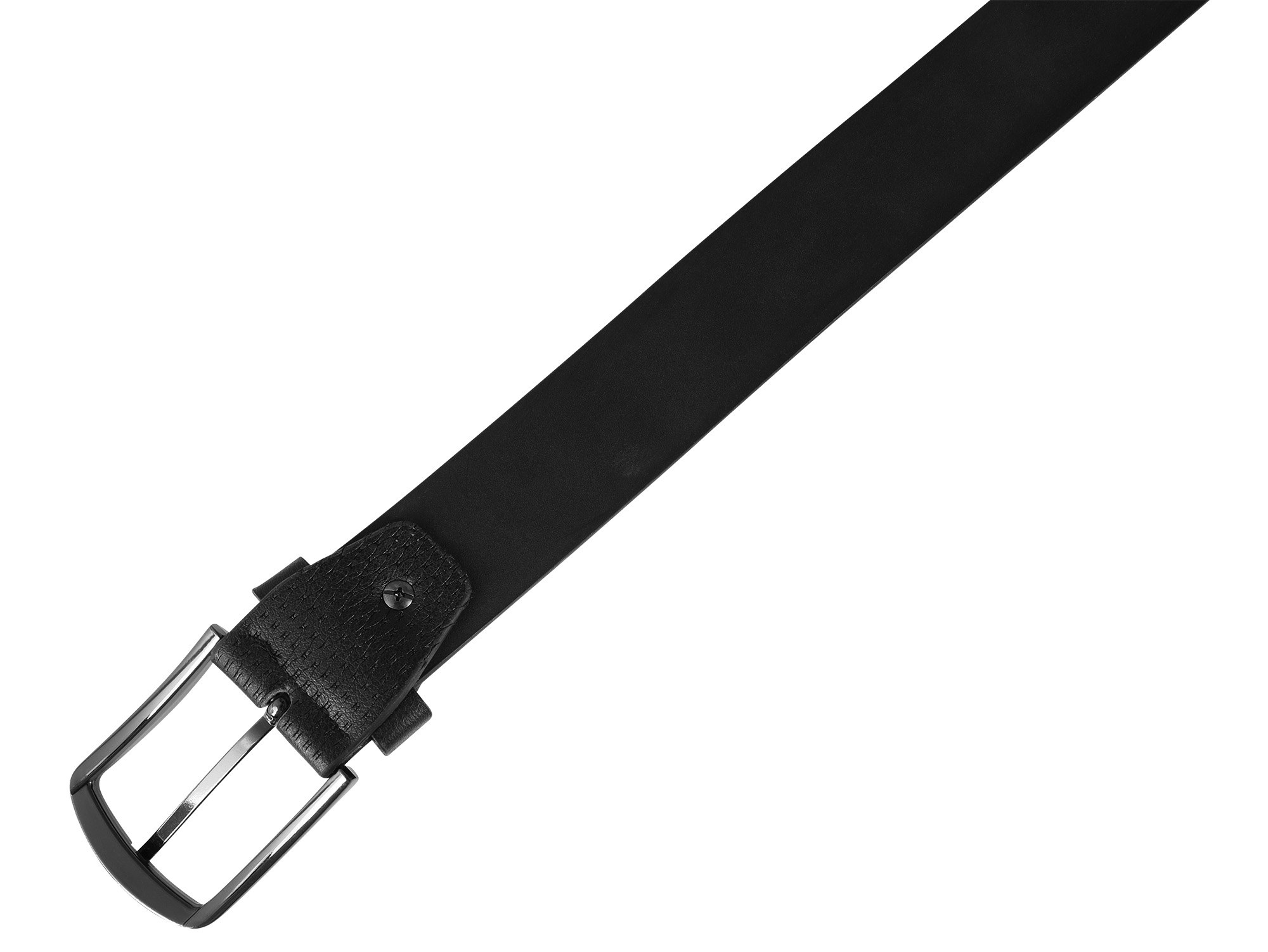 Gürtel aus Lederimitat, VE12, 1x Gr. 90 cm, 2x 100 cm, 3x 110 cm, 3x 120 cm, 3x 130 cm, kürzbar, schwarz