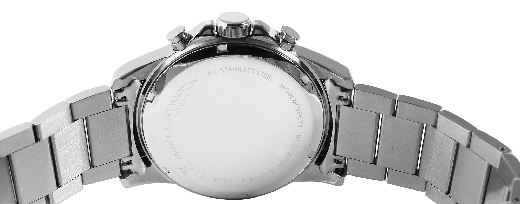 JUST WATCH EXCLUSIVE JW114 Herren Chronograph mit Edelstahlband