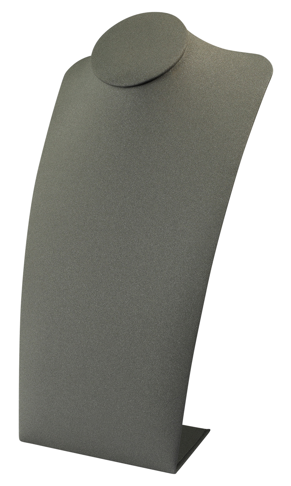 Büste (Dekoserie Soft) 2 Stück, PU-bezogen, 25 cm, grau