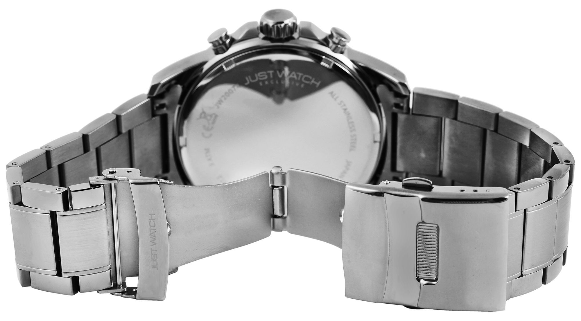 JUST WATCH EXCLUSIVE JW114 Herren Chronograph mit Edelstahlband