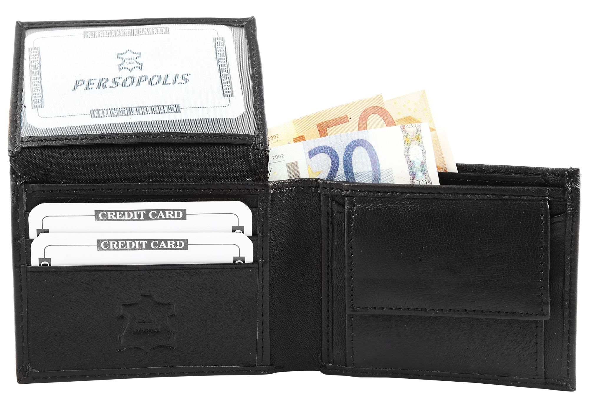 Persopolis Echt Leder Geldbörse