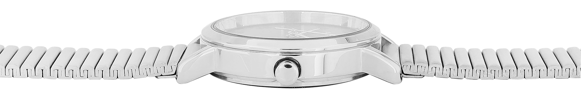 Just Watch Damenuhr "Ester" mit Edelstahlband, Ø 28 mm, silberfarben/ schwarz